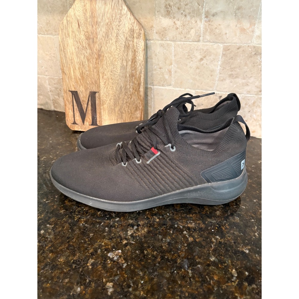 FootJoy Flex XP Mens Golf Shoes Black Spikeless Waterproof 56271 Size 12 Wide